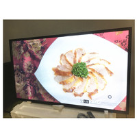 65-110 Inch 4K IPS LCD Monitor with Built-in Speaker Multi-Port (/DVI/VGA) Business Use
