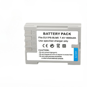 แบตเตอรี่ BLM-5 1800mAh BLM5 สำหรับกล้อง Olympus E-1 E-3 E-5 E-30 E-300 ได้รับการรับรองมาตรฐาน CE RoHS ขายส่งจำนวนมาก เกรด Tier 1 เซลล์เต็ม - Product Image 4