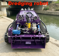 Robot de nettoyage de boues pour canalisations sous-marines, robot chenillé personnalisé, robot de nettoyage de canalisations sous-marines