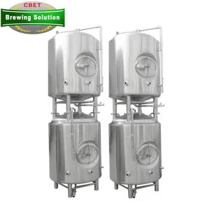 3BBL 500l 1000L impilato in acciaio inox Brite serbatoio birra Unitank attrezzature per la produzione di birra macchina birreria per la vendita