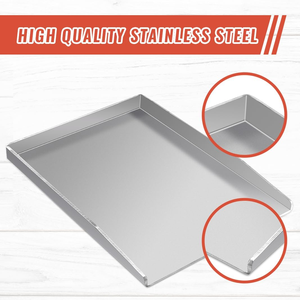 <span class=keywords><strong>Piastra</strong></span> per Griglia BBQ Portatile in Acciaio Inox Resistente al Calore, Certificata FDA LFGB per Uso Alimentare, per Cucina all'Aperto - Product Image 5