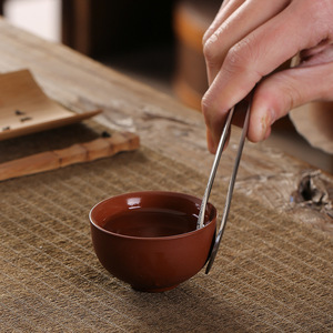 Oogishido <b>Tea</b> <b>Set</b> Six Gentlemen Stainless Steel <b>Tea</b> Tools With Wooden Handle For <b>Tea</b> Ceremony Accessories - Product Image 4