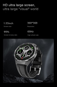 2025 xu hướng GM2 Pro màn hình lớn đồng hồ nhẹ cho nam nữ ai dịch cài đặt nhạc chuông cuộc gọi thoại đồng hồ thông minh - Product Image 2