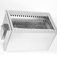 Four à barbecue électrique commercial en acier inoxydable, grill yakiniku, puissance 1000-3000W, équipement multifonctionnel pour buffet et fondue, garantie 1 an