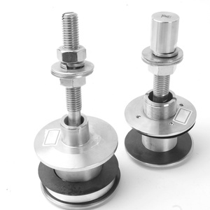 सामने स्थापित स्टेनलेस स्टील के गिलास गिलास पर्दे दीवारों के लिए Routel मकड़ी प्रणाली - Product Image 5