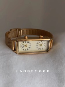 Orologio da <span class=keywords><strong>Donna</strong></span> al Quarzo con <span class=keywords><strong>Design</strong></span> di Nicchia, Elegante e Versatile, in Oro, Stile Casual - Product Image 6