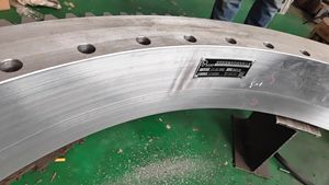 Fabbrica di cuscinetti rotanti 131.45.2500 giradischi per tavola rotante in acciaio mestolo di attrezzature metallurgiche - Product Image 2