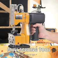 Nouvelle mini machine à sceller électrique pour usage domestique, rechargeable, portable, machine à coudre pour sacs, machine à coudre pour sacs de riz, automatique