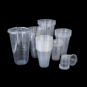 Gobelets en plastique jetables transparents et souples pour <span class=keywords><strong>bubble</strong></span> <span class=keywords><strong>tea</strong></span>, 7 oz, avec logo personnalisé, vente en gros pour les fêtes - Product Image 3