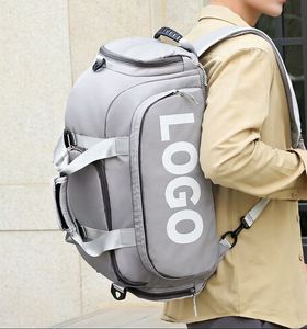 Sac à dos de voyage personnalisé pour femmes, multifonctionnel, sport, yoga, gym, avec compartiment pour chaussures, grande capacité, sac à bagages portable - Product Image 1