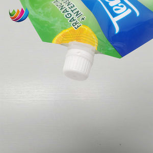 500mL di beccuccio <span class=keywords><strong>richiudibile</strong></span> Design personalizzato piatto sapone beccuccio sacchetto sacchetto di imballaggio in piedi liquido sacchetto di imballaggio - Product Image 3