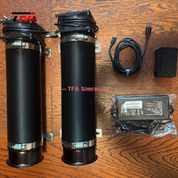 Kit de ventilateur de simulateur de course réglable d'usine original tuyau d'air extensible en aluminium simulant la vitesse du vent en fonction de la vitesse de la voiture