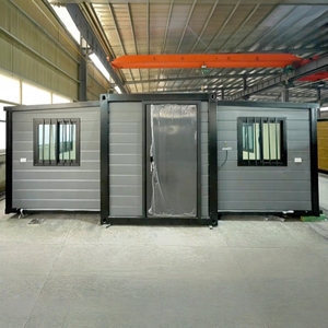 Casa Contenedor Prefabricada Expandible con Certificación CE, Casa Modular Plegable de Lujo de 40 pies, Vivienda Adosada, Villa de Resort, Cafetería al Aire Libre - Product Image 1