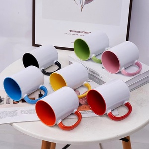 Tazze Colorate Personalizzabili <span class=keywords><strong>da</strong></span> 15 OZ, Tazza in <span class=keywords><strong>Ceramica</strong></span> Rivestita per Sublimazione, Regalo <span class=keywords><strong>Fai</strong></span>-<span class=keywords><strong>da</strong></span>-<span class=keywords><strong>Te</strong></span> Stampato - Product Image 2