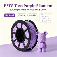MEIJIMEI PETG 3D-printerfilament 175 mm diameter Hoge helderheid Glasachtig doorschijnend 1 kg