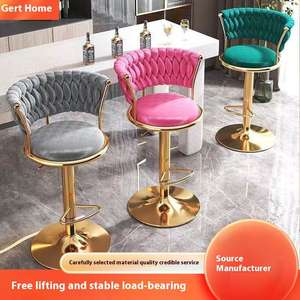 2025 Nouvel hôtel en gros or métal cadre chaises pour bar pour cour centre commercial <span class=keywords><strong>Villa</strong></span> hôtel appartement - Product Image 6