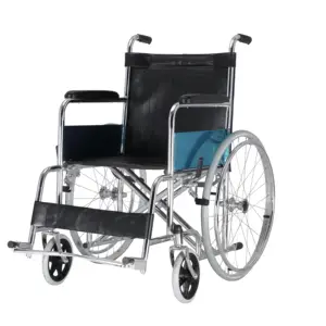 Älterer Rollstuhl für Menschen mit Behinderungen billig faltbarer manueller Aluminium rollstuhl für behinderte Preise