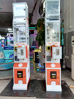 Mini machine à griffes commerciale à monnayeur avec vitrine, jeu d'arcade attrape-prix pour poupées et peluches, pour centre commercial