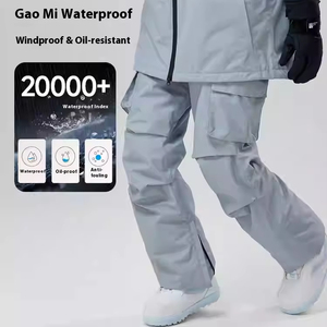 Pantalones de Esquí Profesionales de 3L para Deportes al Aire Libre, Cálidos, Transpirables, Impermeables, Resistentes al Viento, para Hombre y <span class=keywords><strong>Mujer</strong></span> - Product Image 2