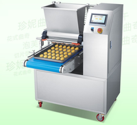 Machine industrielle de dépose de pâte à gâteau et de remplissage de cupcakes en acier inoxydable 304, ligne de production de pâtisserie