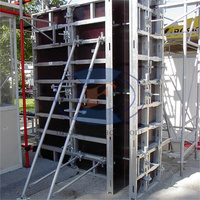 Coffrage en aluminium à faible coût H&F, coffrage en béton, réutilisable, léger, durable, coffrage en aluminium modulaire pour la construction