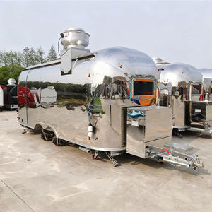 Camion de restauration mobile multifonctionnel en acier inoxydable personnalisable pour la vente de glaces et de restauration rapide en plein air - Product Image 1