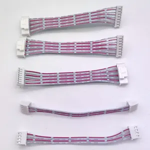 Speaker electronic cable 2468-26AWG white print red XH-PT Connector