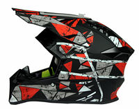Casco de Motocross Adulto Todoterreno MX BMX ATV Dirt Bike Mecánico