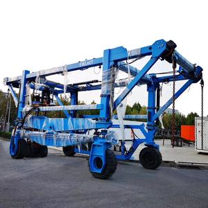 Hydraulisch angetriebene CE-Zertifizierung <span class=keywords><strong>Container</strong></span> Straddle Carrier 35 Tonnen Mobile Straddle Carrier <span class=keywords><strong>Container</strong></span> Crane - Product Image 4