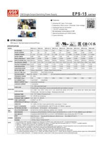 Eps Well Meanwell EPS-15-<span class=keywords><strong>3.3</strong></span>/5/7.5/12/15/24/27/36/48 15W Enkele Uitgang Metalen Pcb Blote Board Smps 24V Laboratorium Voeding - Product Image 6