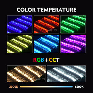 Barra de Luz LED de Aluminio DC24V RGB+CCT 3030 con Lente, Haz de 160 Grados, Cortable, para Iluminación Comercial - Product Image 6