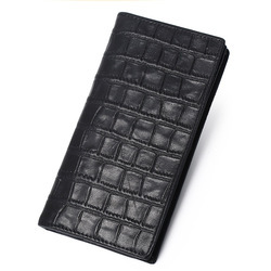Motif crocodile noir