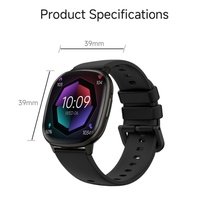Montre connectée ultra-fine pour homme et femme, écran AMOLED, étanche, appels Bluetooth, surveillance de la fréquence cardiaque, suivi de la santé