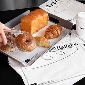 ถาดกระดาษแบบใช้แล้วทิ้งสำหรับบรรจุภัณฑ์ขนมปังเชิงพาณิชย์ ป้องกันไขมัน - Product Image 2