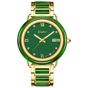 Montre Femme Luxury Women <b>Mechanical</b> <b>Watch</b> Casual Business Ladies Automatic Jade <b>Watch</b> - Product Image 1