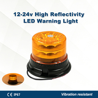Feux de signalisation à LED 24W, clignotants rotatifs, feux de danger, montage en surface pour camions, bus, véhicules lourds, remorques