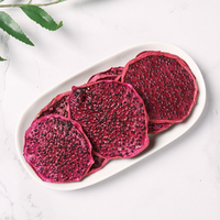 Chinese Gezondheidsmode Eetbare Losse Tropische Gedroogde Rode Draak Fruit Plak Thee