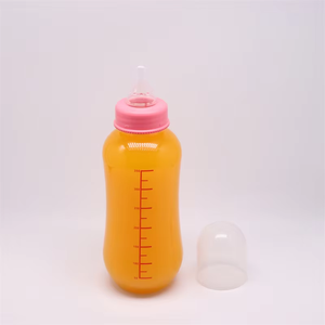 High Quality BPA Free 350ml Plastic <strong>Baby</strong> Juice <strong>Bottle</strong> Feeding Milk <strong>Bottle</strong> with Nipple <strong>Adult</strong> Juice Cup - Product Image 3