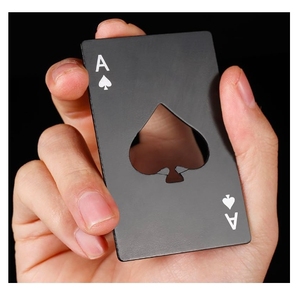 Ouvre-bouteille de vin portable en acier inoxydable de conception créative pour les mariages et les fêtes Cadeaux de garçons d'honneur de couleur noire - Product Image 1