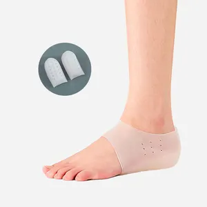 定制硅胶足部护理鞋跟袜子硅胶垫鞋跟保护器，用于足跟杯鞋垫高度增加鞋垫盖