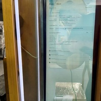 Espejo Mágico Ovalado de Madera Clásico Retro, Cabina de Fotos con Impresión Instantánea, Pantalla Táctil, Wi-Fi para Bodas y Fiestas, Compatible con Smartphones/Cámaras