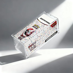 <span class=keywords><strong>Caja</strong></span> Acrílica para <span class=keywords><strong>Cartas</strong></span> Pokémon TCG, Paquete <span class=keywords><strong>Grande</strong></span> de Sobres, <span class=keywords><strong>Caja</strong></span> de Exhibición Magnética de Alta Definición y <span class=keywords><strong>Caja</strong></span> Protectora - Product Image 2