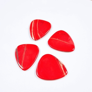 Púa de guitarra personalizada, cristal de cuarzo, <span class=keywords><strong>Jaspe</strong></span> dálmata - Product Image 2