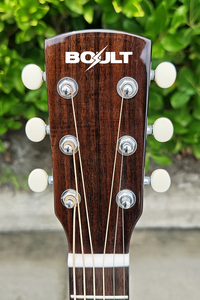 Brand Hot Selling Handmade 38 Inch Gloss Finishing Acoustic Guitar Solid Spruce <b>Top</b> Steel <b>String</b> Guitar - Product Image 5