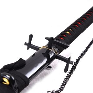 Vente chaude BLEACH Kurosaki Ichigo <span class=keywords><strong>Ban</strong></span> <span class=keywords><strong>Kai</strong></span> Anime épée pour Cosplay jouet épées Collection - Product Image 3