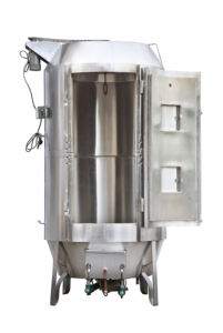 Máquina profesional multiusos de horno de pato tostador de carbono y gas de acero inoxidable - Product Image 2