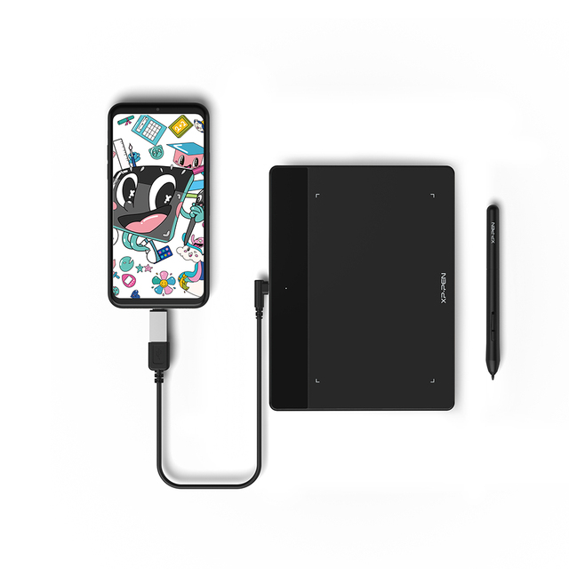XP-PEN New Product Deco Fun S Digital Signature Pad Drawing Device Graphic Tablet