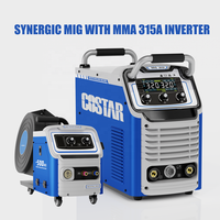 Soudeuse MIG315 à double tension Costar 1/2p 220/380V, alimentation par fil, nouvelle machine à souder MIG intégrée