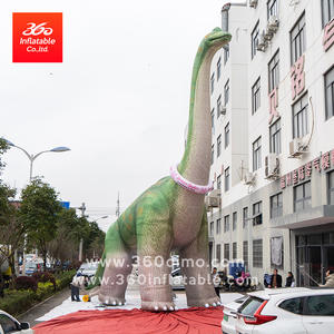 12M 40 Feet yükseklik yüksek kalite reklam özel büyük hayvan şişme dev büyük şişme dinozor karikatür - Product Image 6