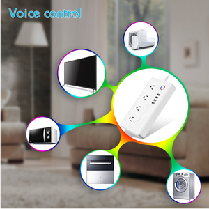 LEDEAST XS-A24 Tuya Enchufe Inteligente WiFi con 10A, Puertos USB, Control Inalámbrico y Temporizador Smart Life - Product Image 4